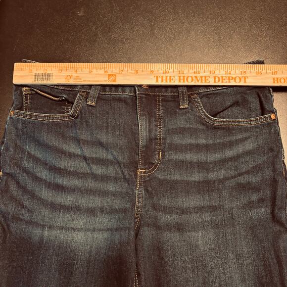 Lauren Conrad LC Women's Plus Size 14 Skinny Jeans Dark Wash - Picture 4 of 8